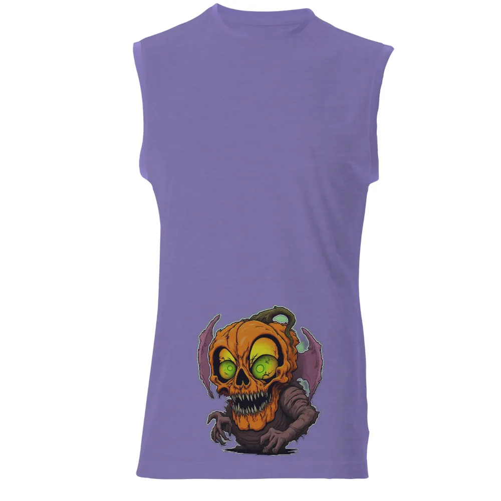 TShirt Design: Halloween Pumpkin Monster| Jagged teeth