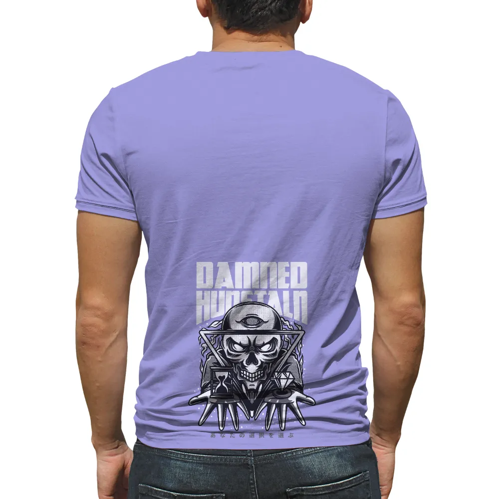 Tee Shirt Printing - The Timekeeper's Eternal Message|bakugou in his skull shirt