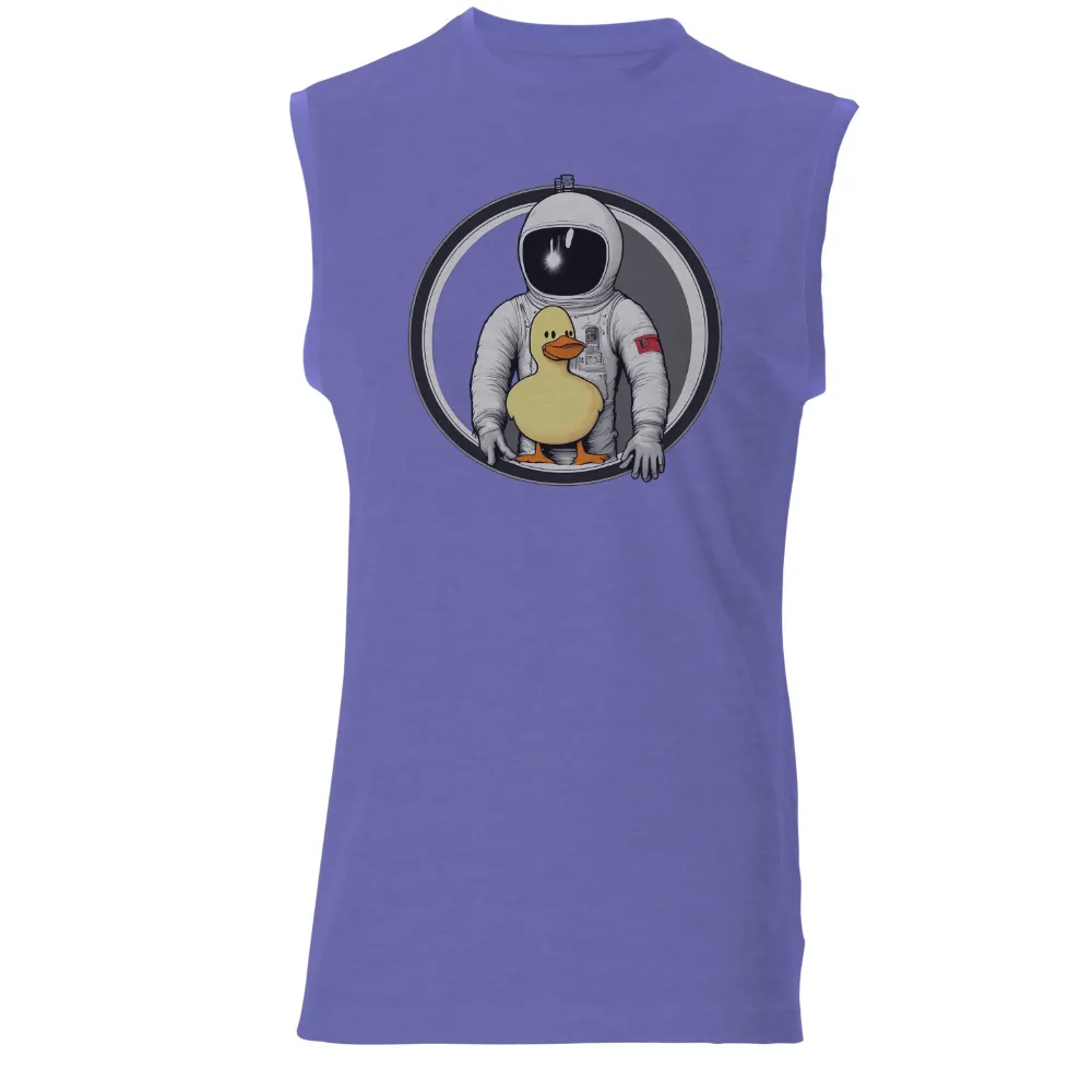 T-Shirts Pattern: Astronaut and Duckling Friendship|kith space jam shirt