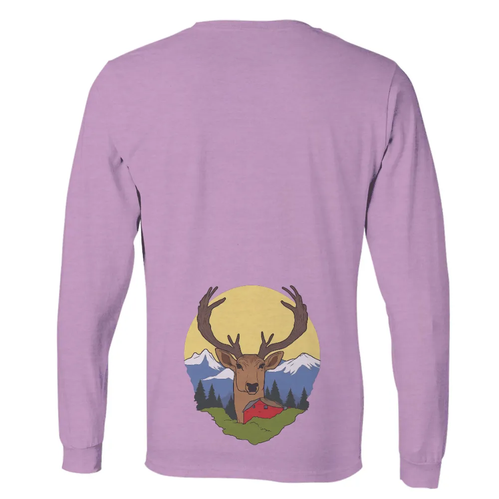 Graphic Tees: Majestic Deer Guardian of the Village|cabin creek camp shirts