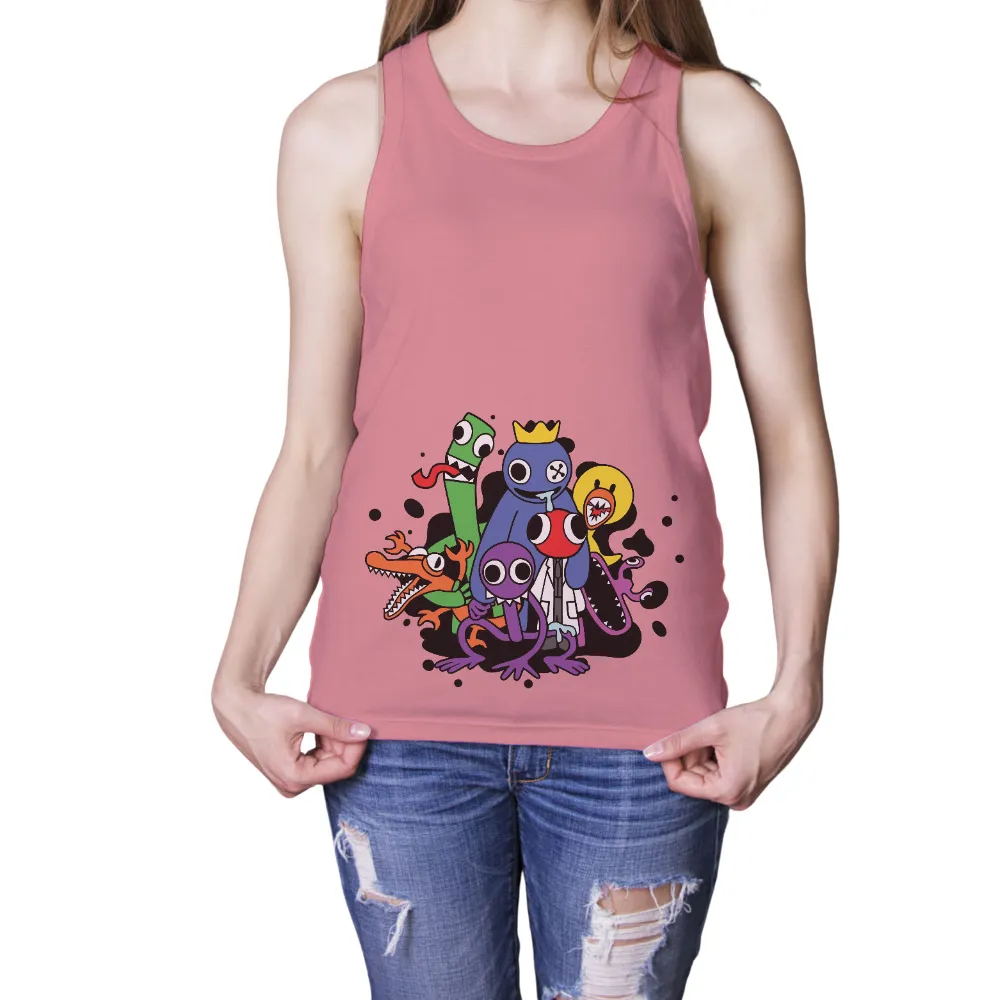 Custom Tee Shirts: Quirky Characters Celebrate Unity and Diversity|splatoon harmony shirt