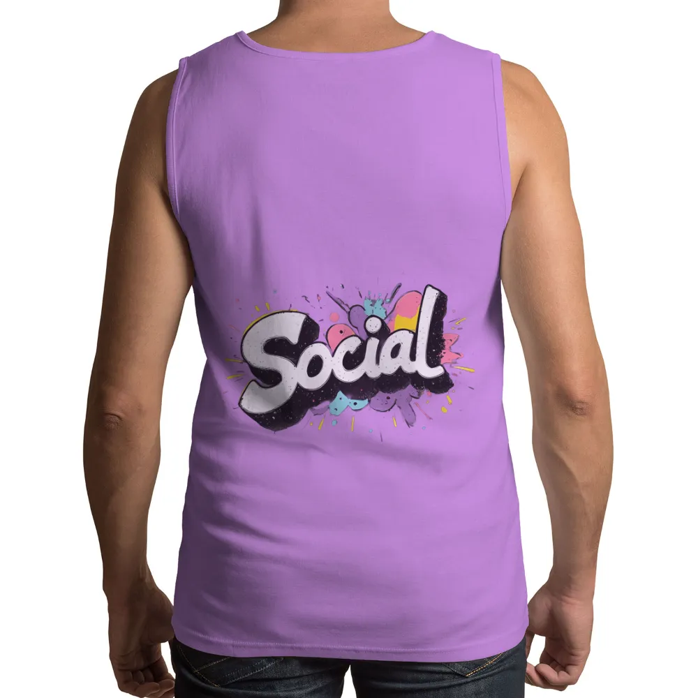 Shirts Graphic Tees: Social Interaction in Bold Graffiti Style|graffiti legal