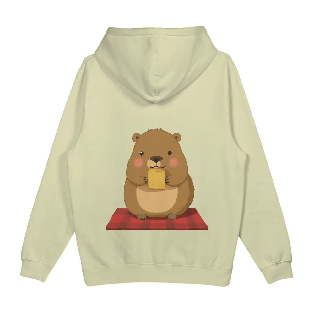 TShirt Printing: Hazel the Hamster Enjoys Cheese - Minimalist Design|t shirt roblox cute