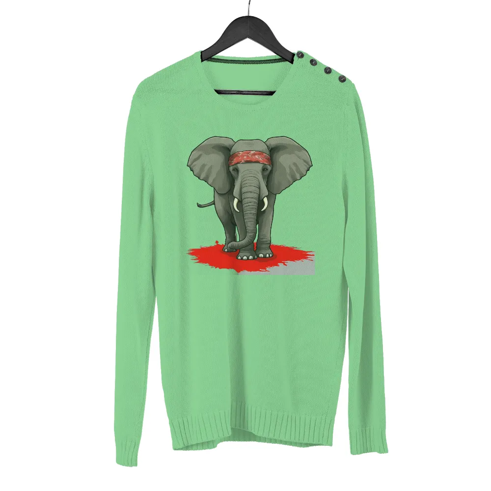 T-Shirts Custom: Zara the Elephant - Strength and Survival|cage the elephant tee shirt