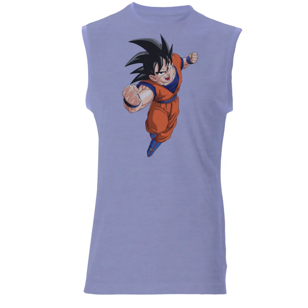 Custom Tee Shirts: Son Goku's Spirit of Perseverance|traditional hawaiian wedding shirt