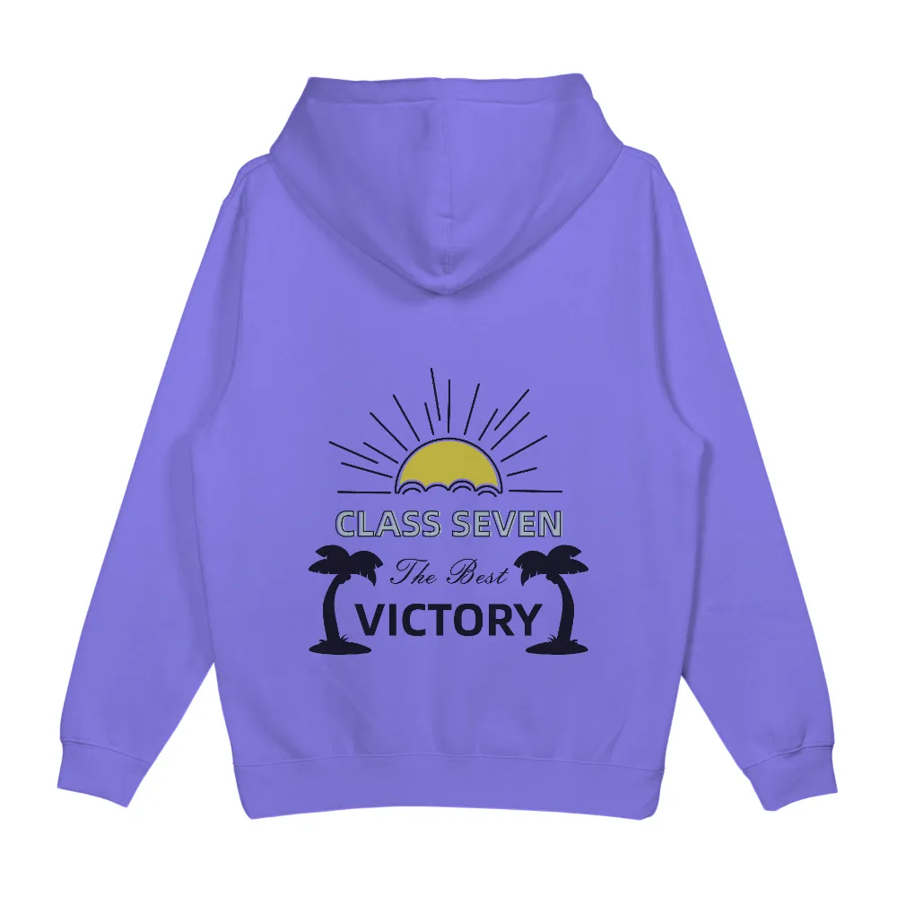 Class Seven Victory Tee Shirt Printing - Beach Themed Design|ibkul ladies long sleeve sun shirts