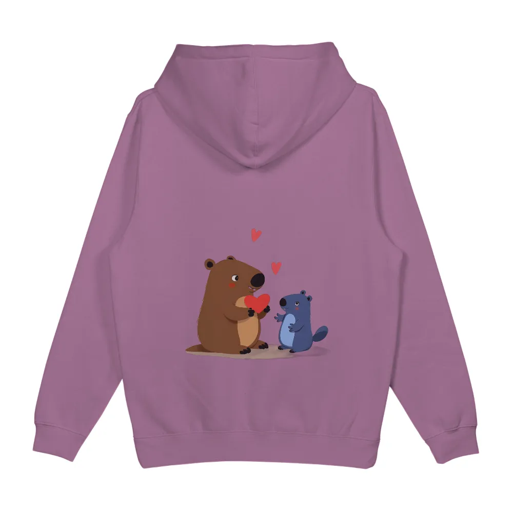 Customized Tee Shirts: Heartfelt Groundhogs - Love and Friendship|military purple heart t shirts