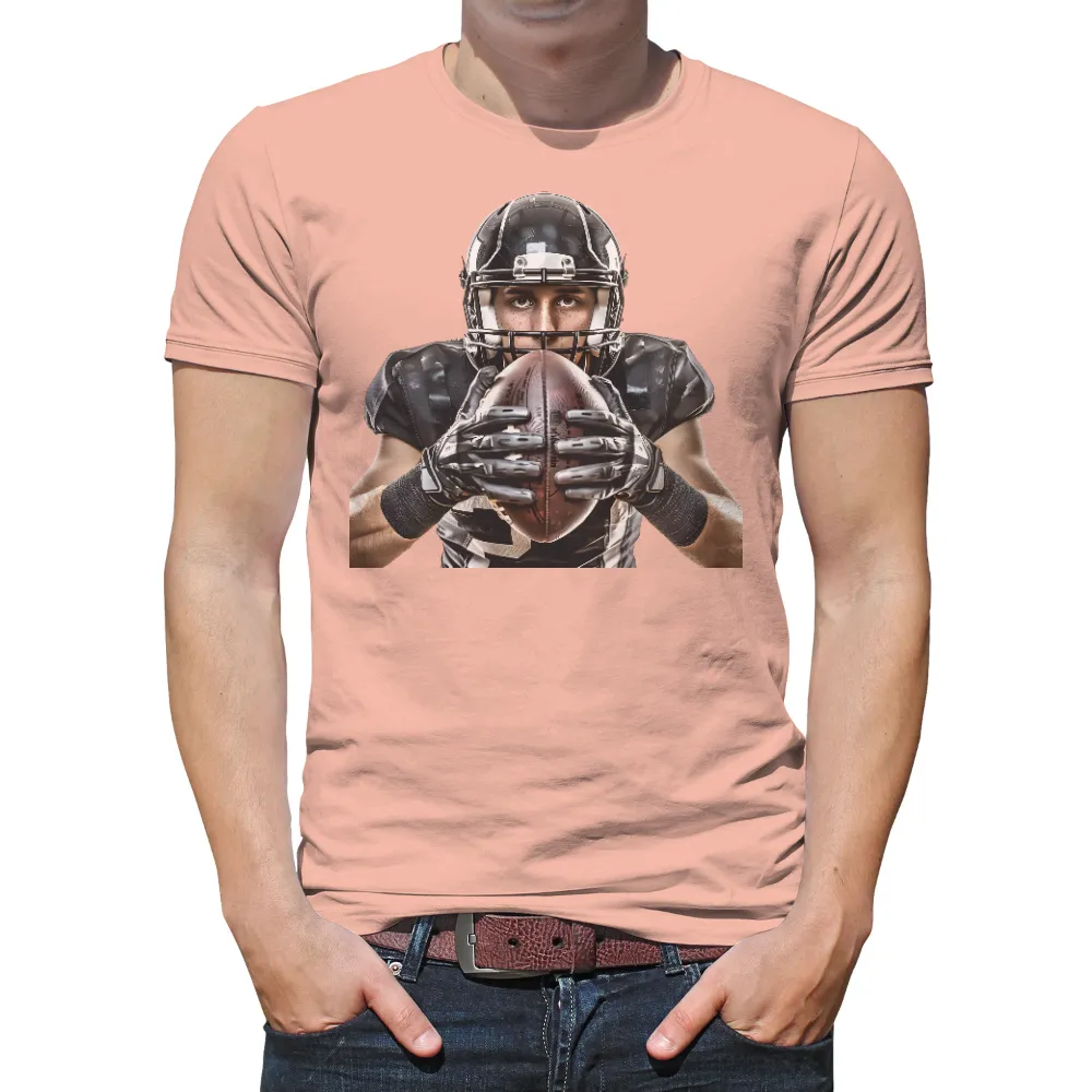 Custom Tee Shirts: Jayla Foxx's Bold Football Design with Popeyes Spirit|girlfriend wearing boyfriends football jersey