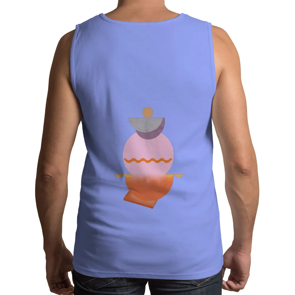 T-Shirts Design: Abstract Shapes and Vibrant Colors - Life Journey|final fantasy party time shirt