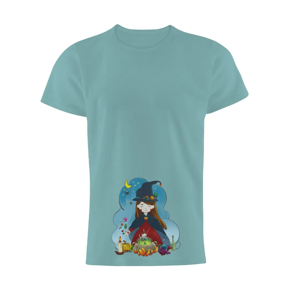 Shirts Graphic Tees: Luna's Magical Potion - Witchcraft & Autumn Festival|vlone pumpkin shirt