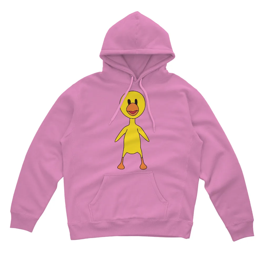 Cheerful Yellow Duck T-Shirt Printing - Childhood Innocence|roblox free t shirt black