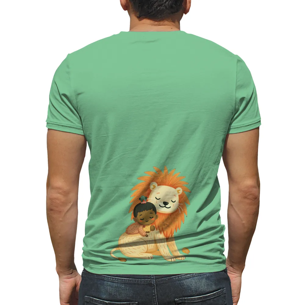 Shirts Graphic Tees: Aria and Leo - Friendship and Companionship|lion king fathers day shirt