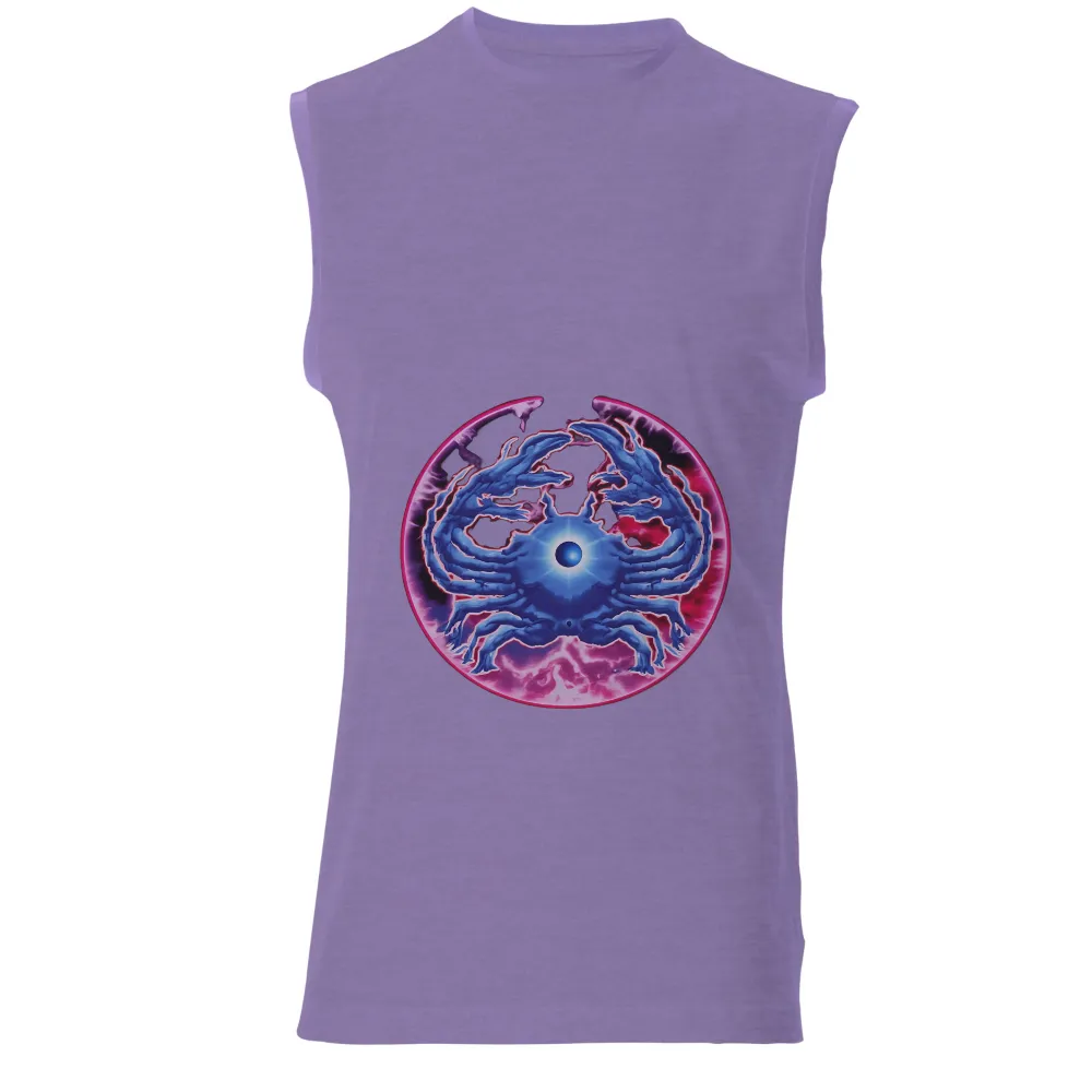 Tee Shirt Printing: Cosmic Balance - Blue Crab Dance|blue wonder woman t shirt