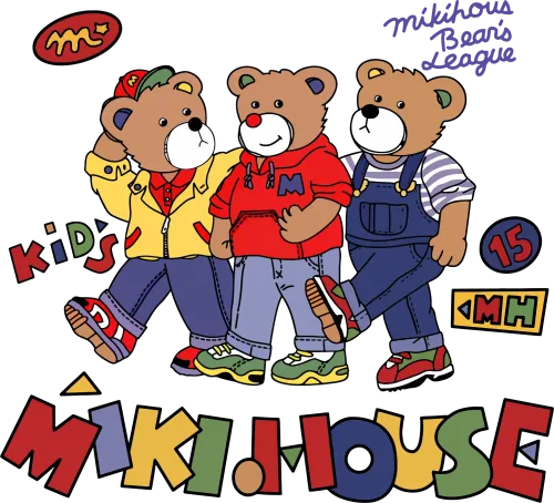 Miki House Bear's League T-Shirts Design: A Colorful Adventure