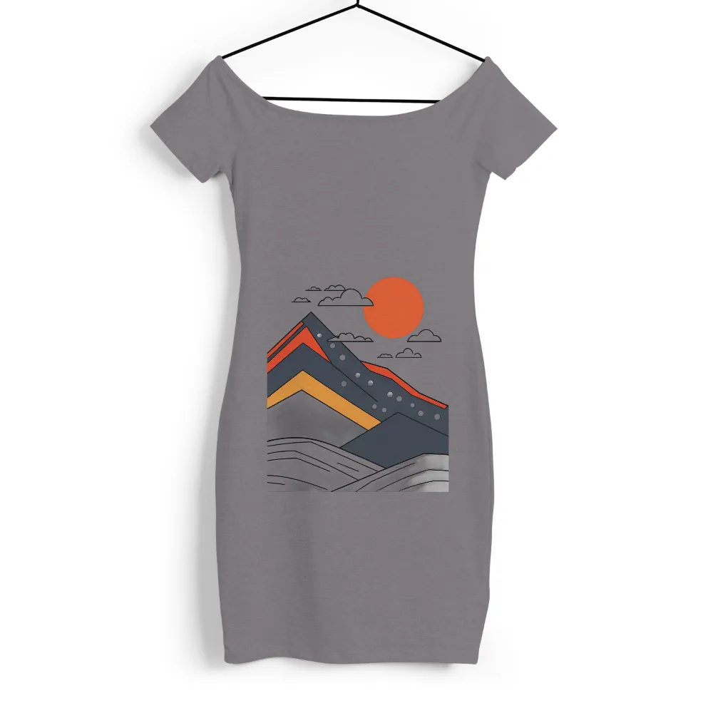 Graphic Tees: Adventure Mountains - Explore and Conquer| vibrant colors