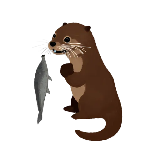 Ollie the Otter: Fishing Adventures - TShirt Printing