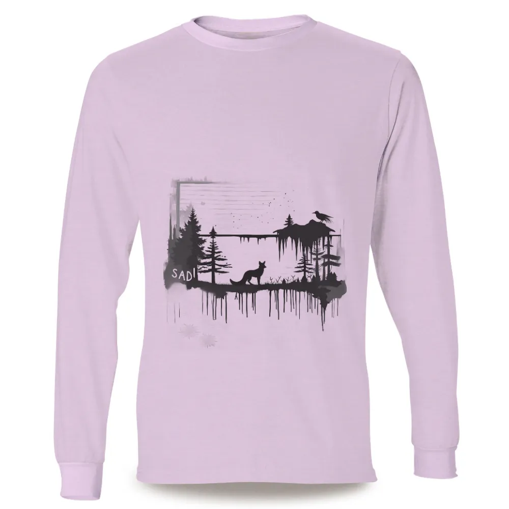 T-Shirt Printing: Sadi's Journey Through Nature and Urban Landscape|urban sun shirt