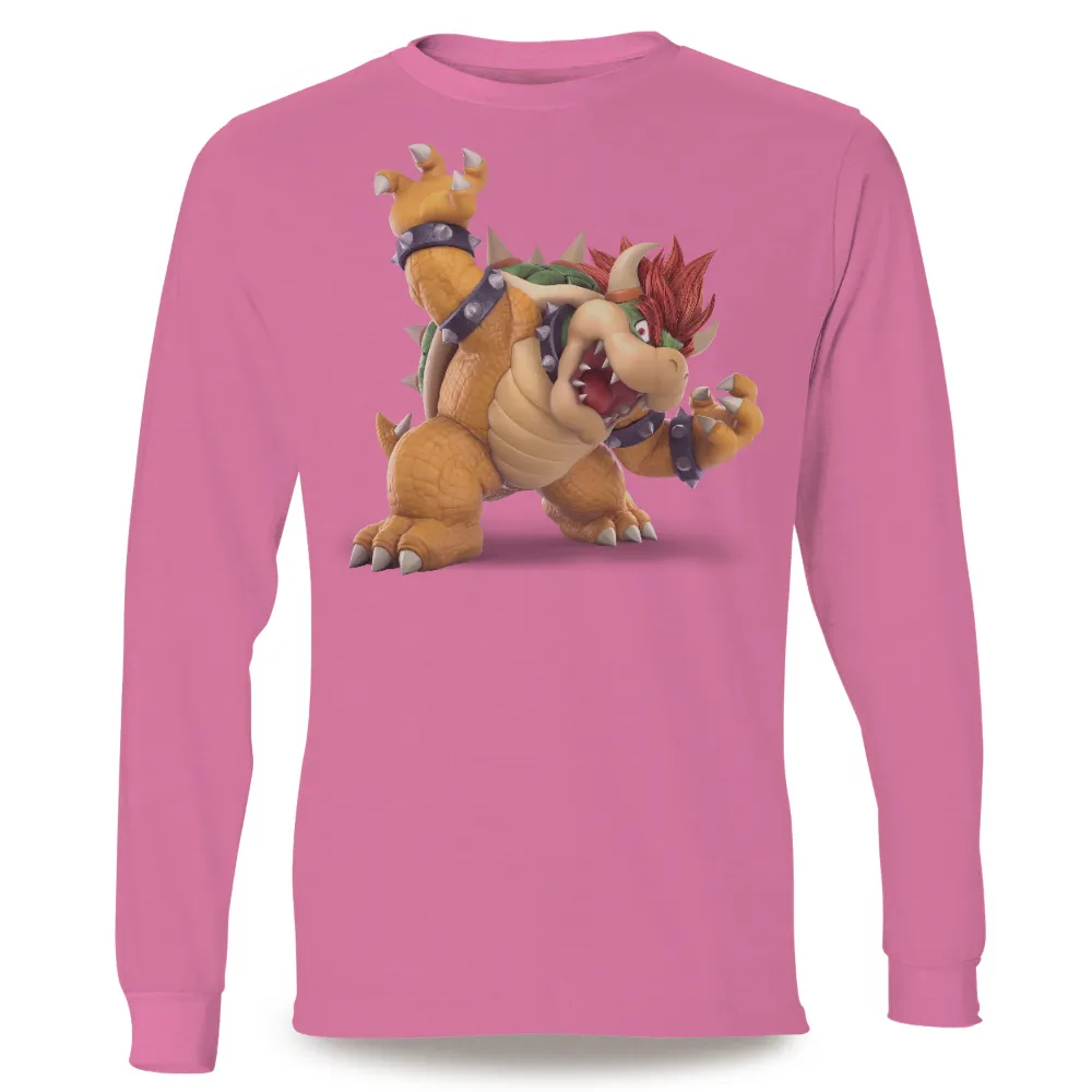 Bowser T-Shirt Design: A Force to Be Reckoned With|tower of fantasy t shirt