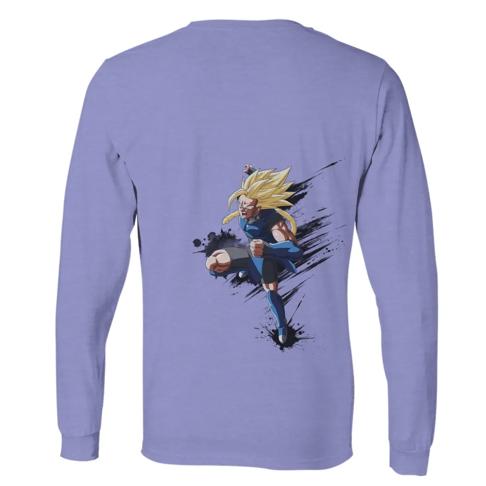 Tee Shirt Printing: Super Saiyan Goku - Anime Hero Power|anti hero pocket tee