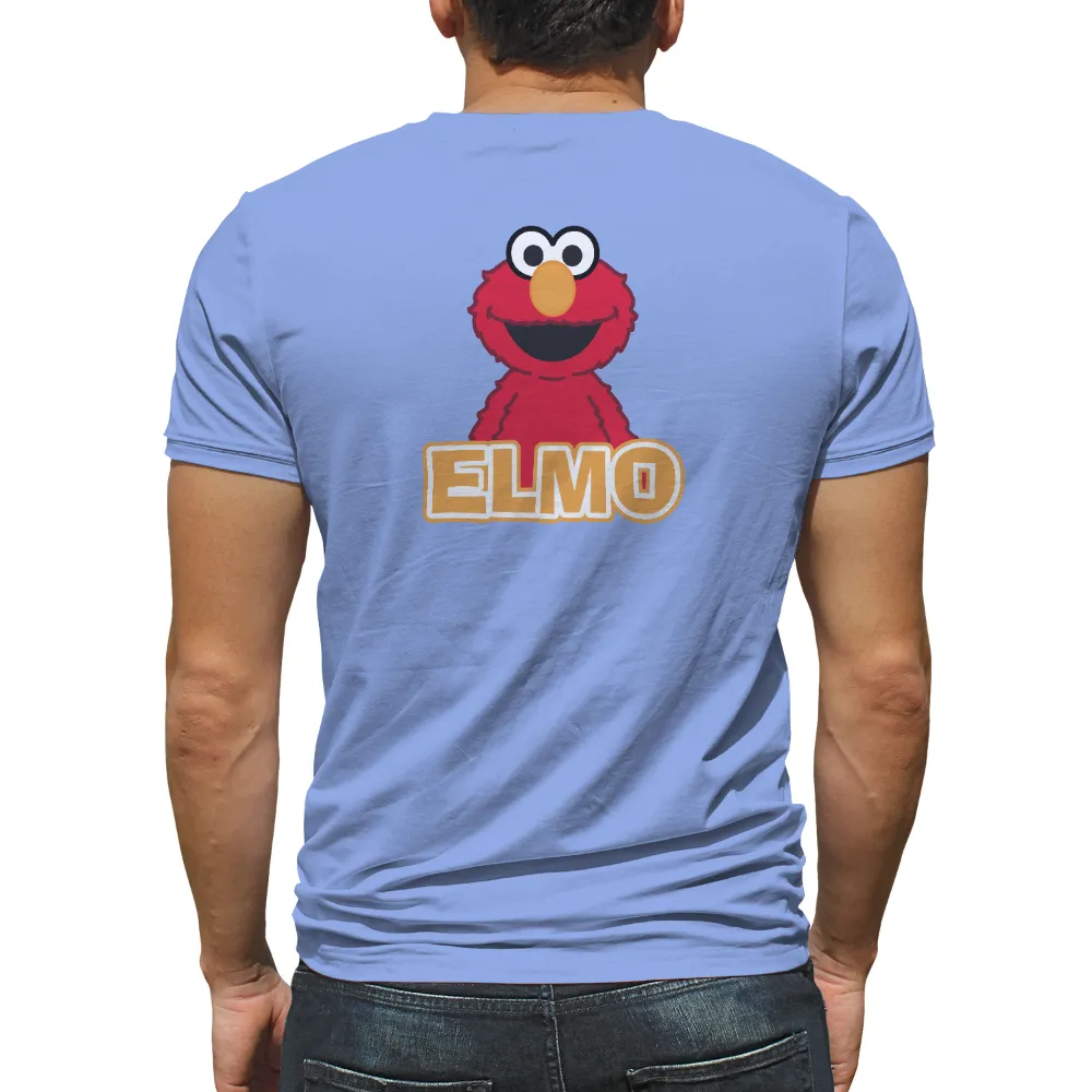 Elmo Tee Shirt Printing: Spread Joy with Sesame Street's Beloved Character|cartoon network sleeve