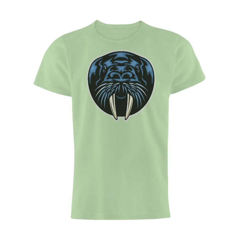 Tee Shirts Printed: Arctic Walrus - Strength and Resilience|t shirt painting on nature