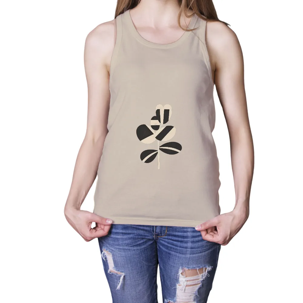 T-Shirts Custom: Minimalist Leaf Design - Simplicity and Elegance|harmony day t shirts best and less