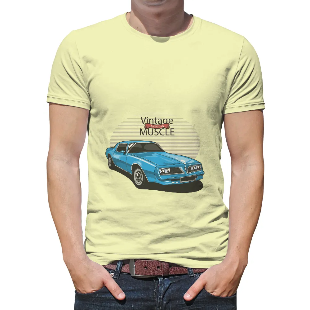 Customized Tee Shirts: Vintage American Muscle Car|vintage 1970 shirt mens