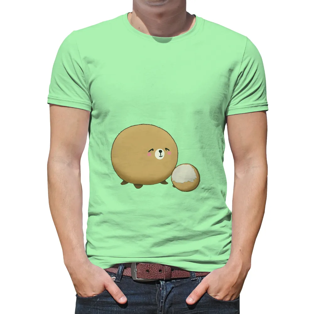 Shirts Graphic Tees: Mochi's Creamy Delight|t shirt simple print design