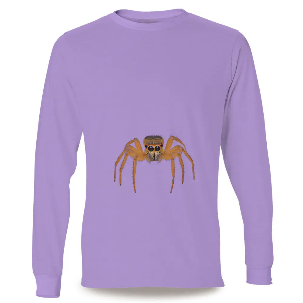 Jumping Spider TShirt Printing: Nature Meets Art|lady pink street art