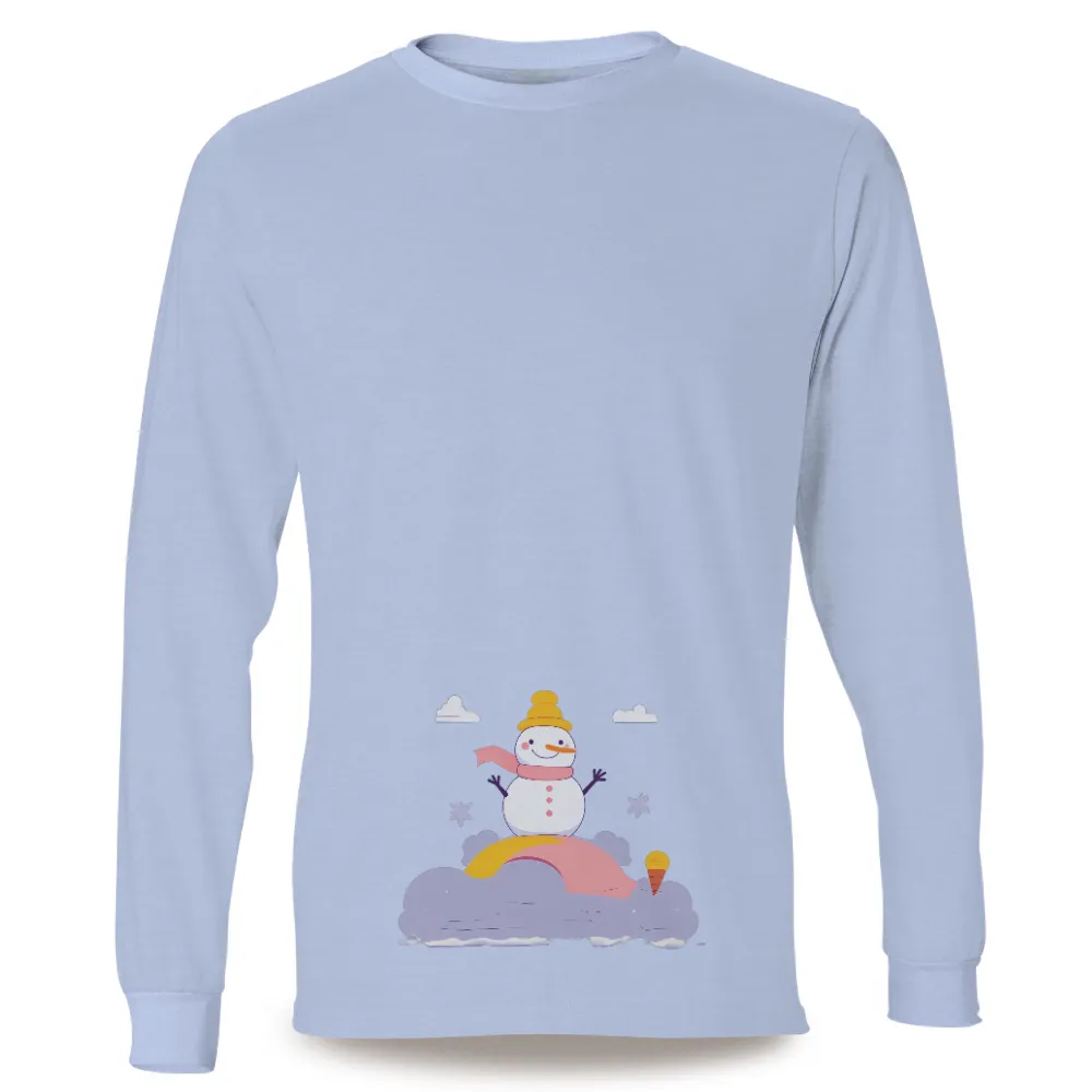 T-Shirts Custom: Frosty the Snowman - Winter Magic|banksy joy millward