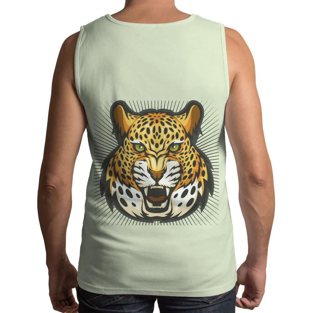 T-Shirts Custom: Fierce Cheetah Power - Artistic Design|family shirt design 2022