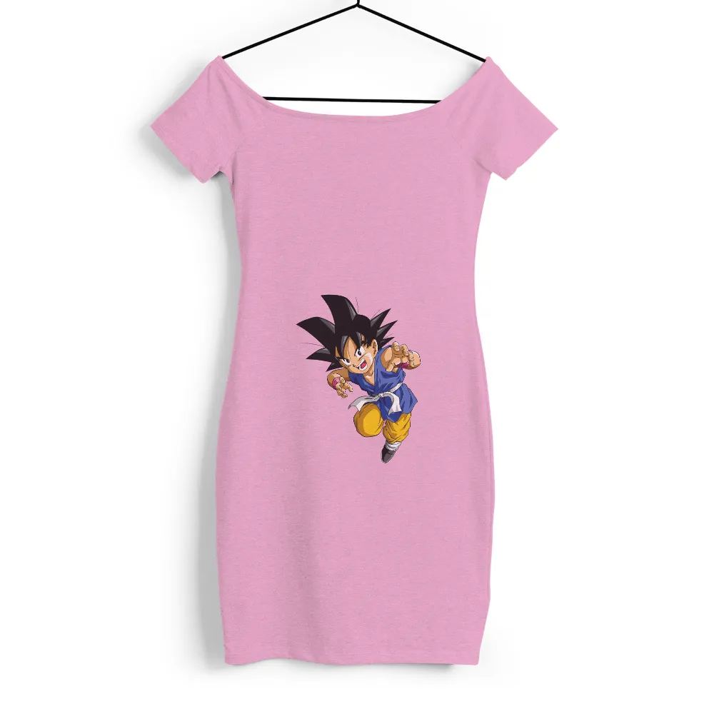 Custom T-Shirt Printing: Goku's Battle Spirit from Dragon Ball|battle tested warrior queen shirt