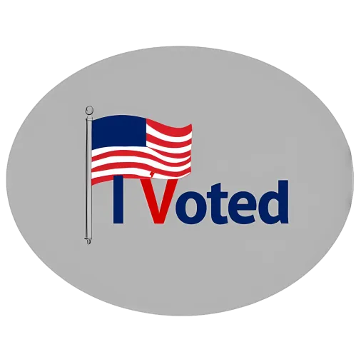 TShirt Design: I Voted - A Symbol of Democracy