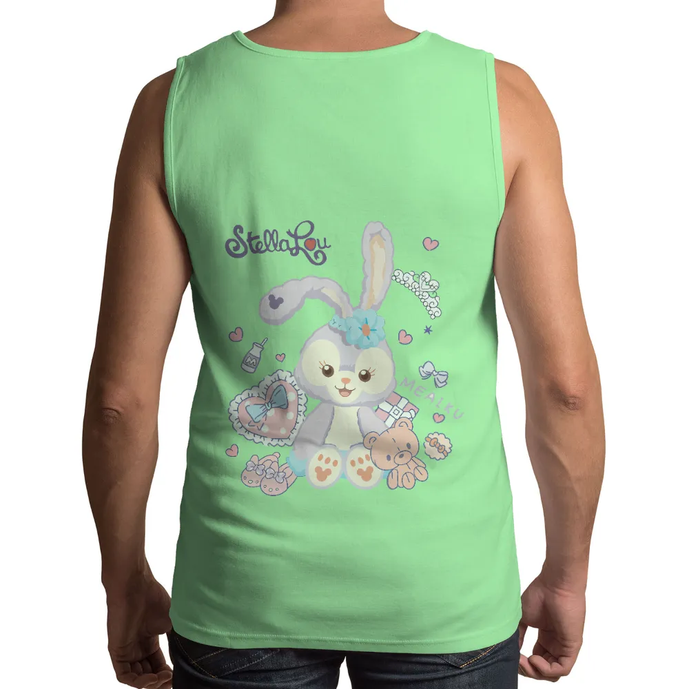 Shirts Graphic Tees: StellaLuv - Adorable Bunny with Love and Affection|cute fathers day shirt ideas