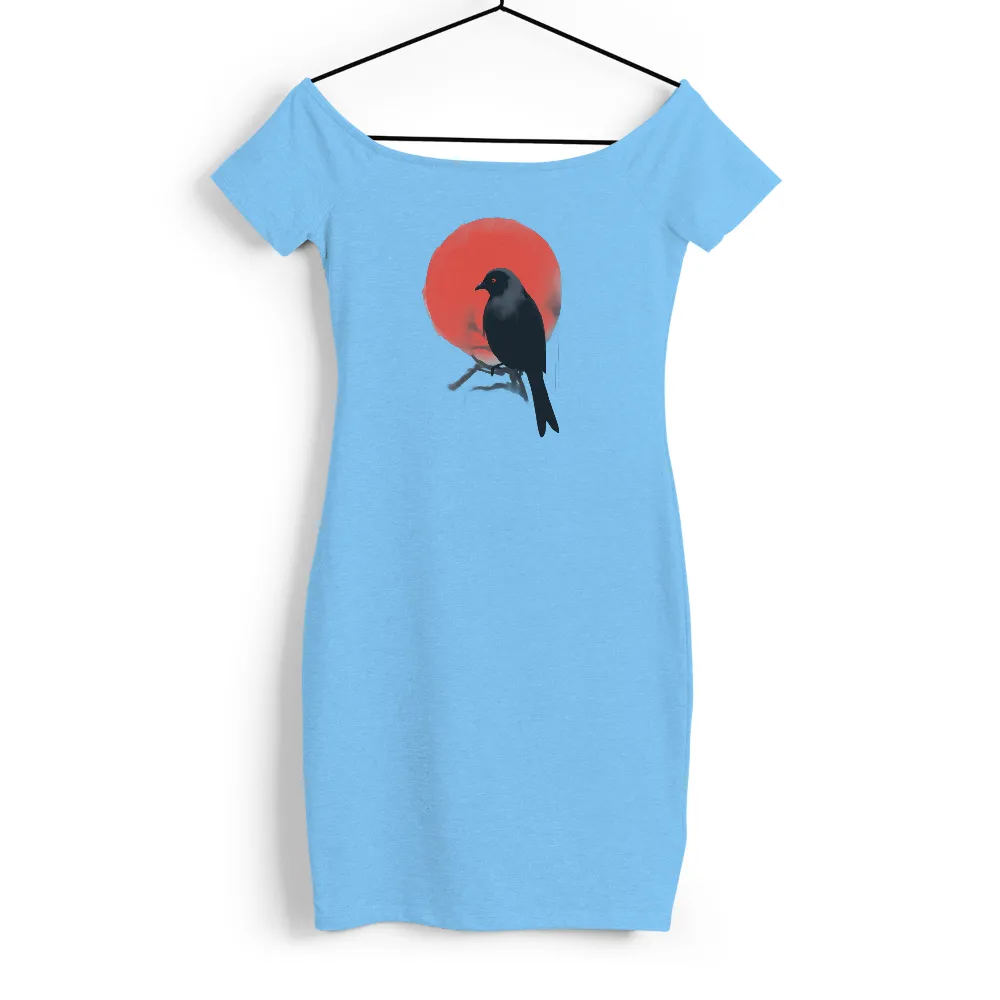 TShirt Design: Raven Silhouette - Guardian of the Night|van gogh starry night tee shirt