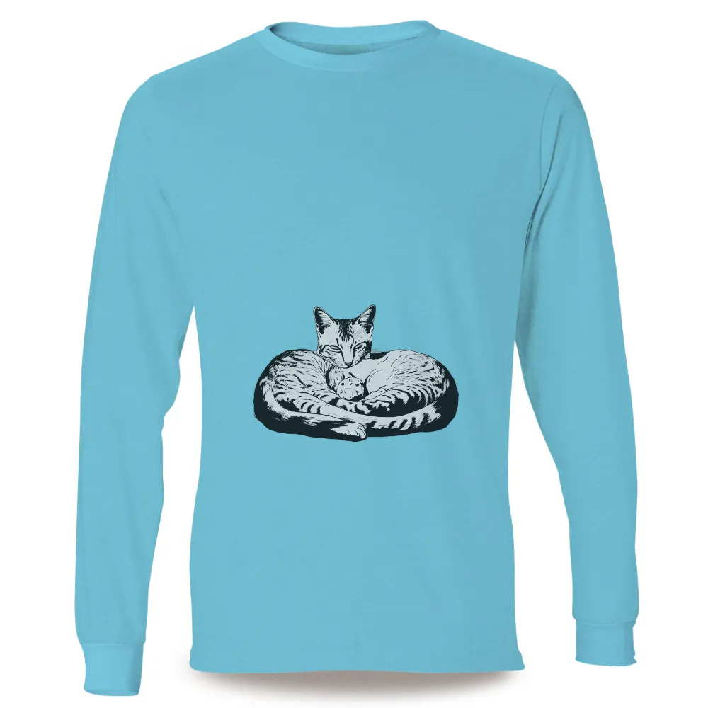 Custom Tee Shirts: Luna's Cherished Companion|im only talking to my cat today