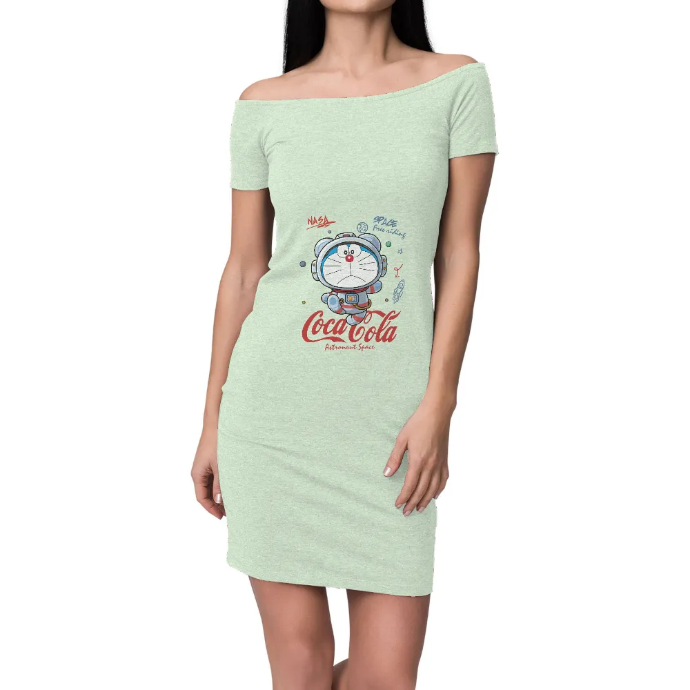 Custom T-Shirt Printing: Astro's Cosmic Adventure with Coca-Cola|mst3k space mutiny shirt