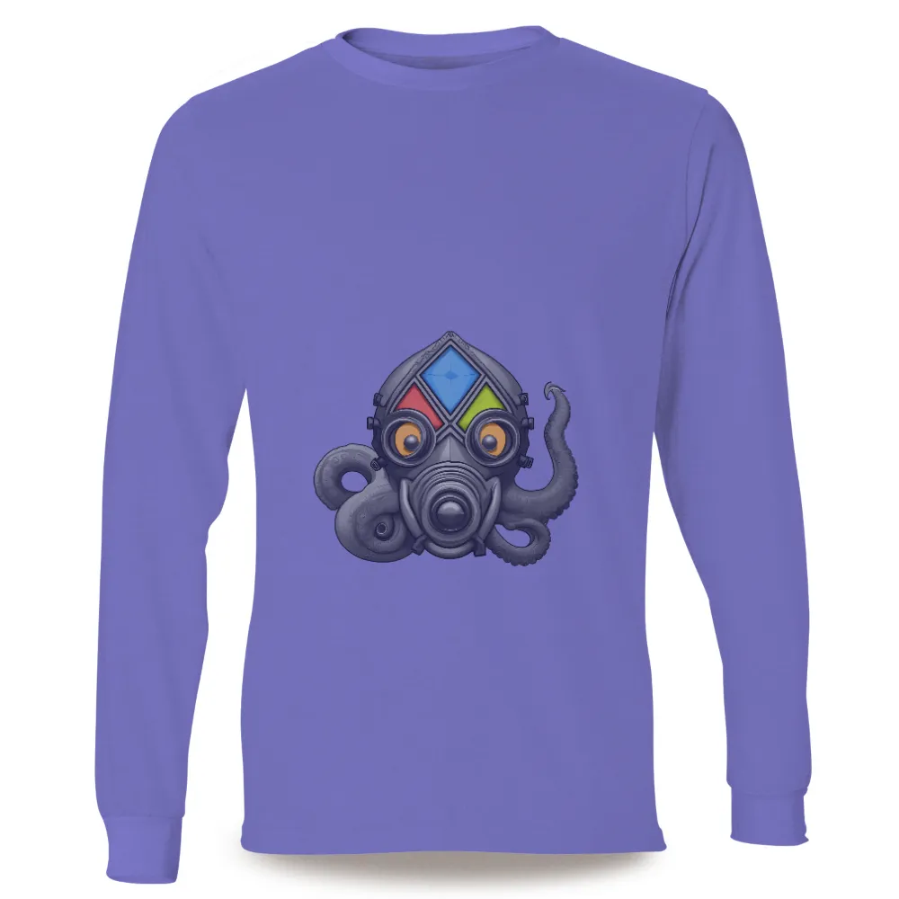 T-Shirts Design: Octo the Cyberpunk Guardian|final fantasy uni qlo