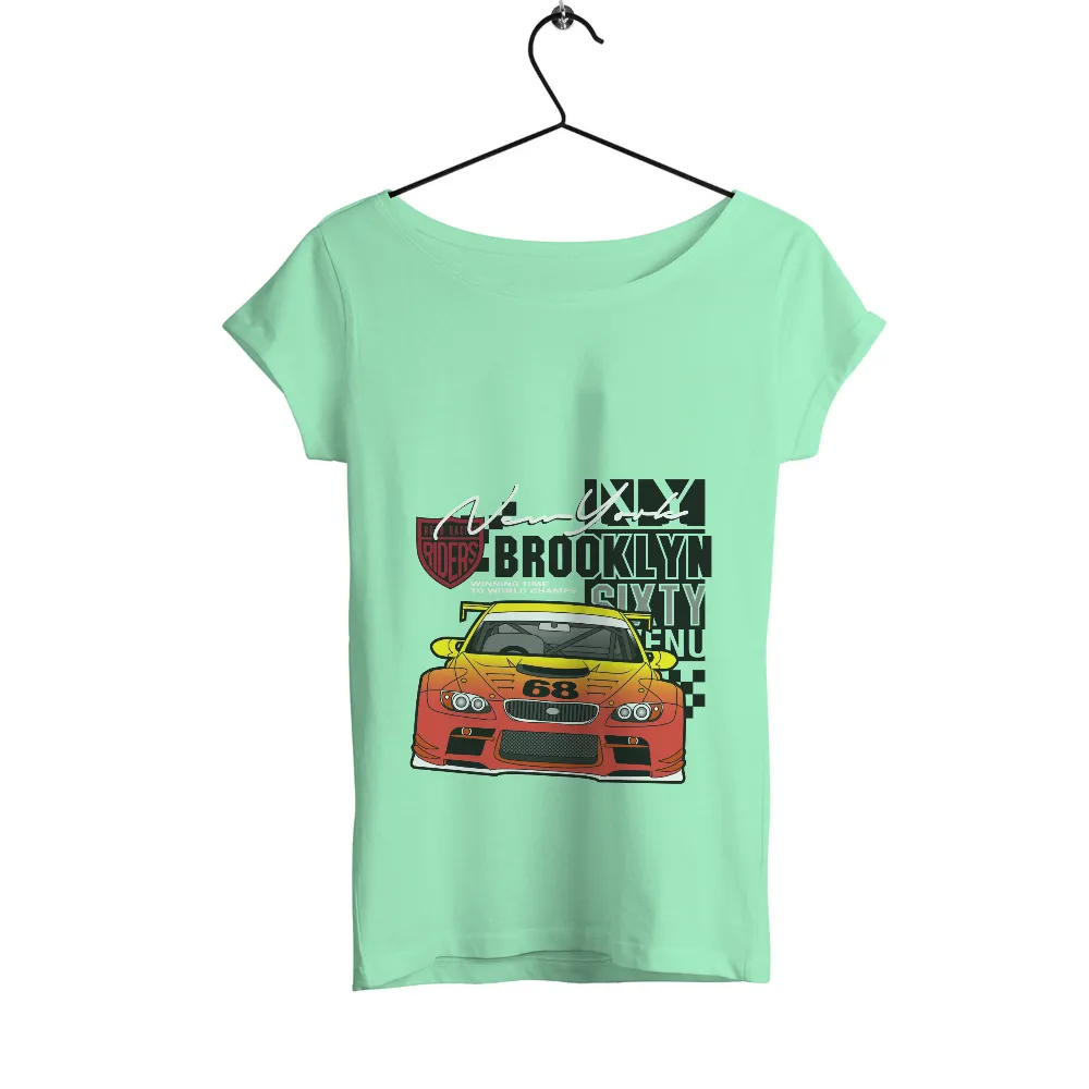 T-Shirts Design: New York Race Car Spirit|i like beer horse racing t shirt