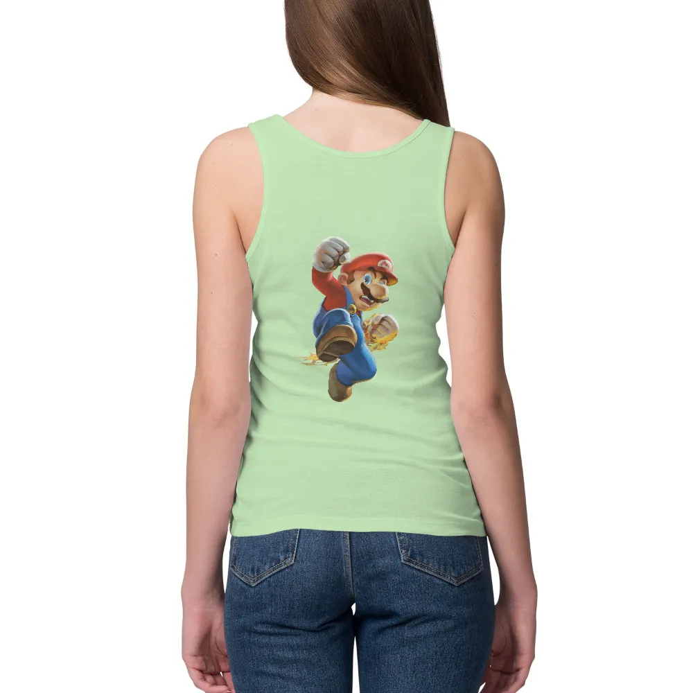 T-Shirts Pattern: Mario's Leap of Adventure|my hero academia two heroes shirt