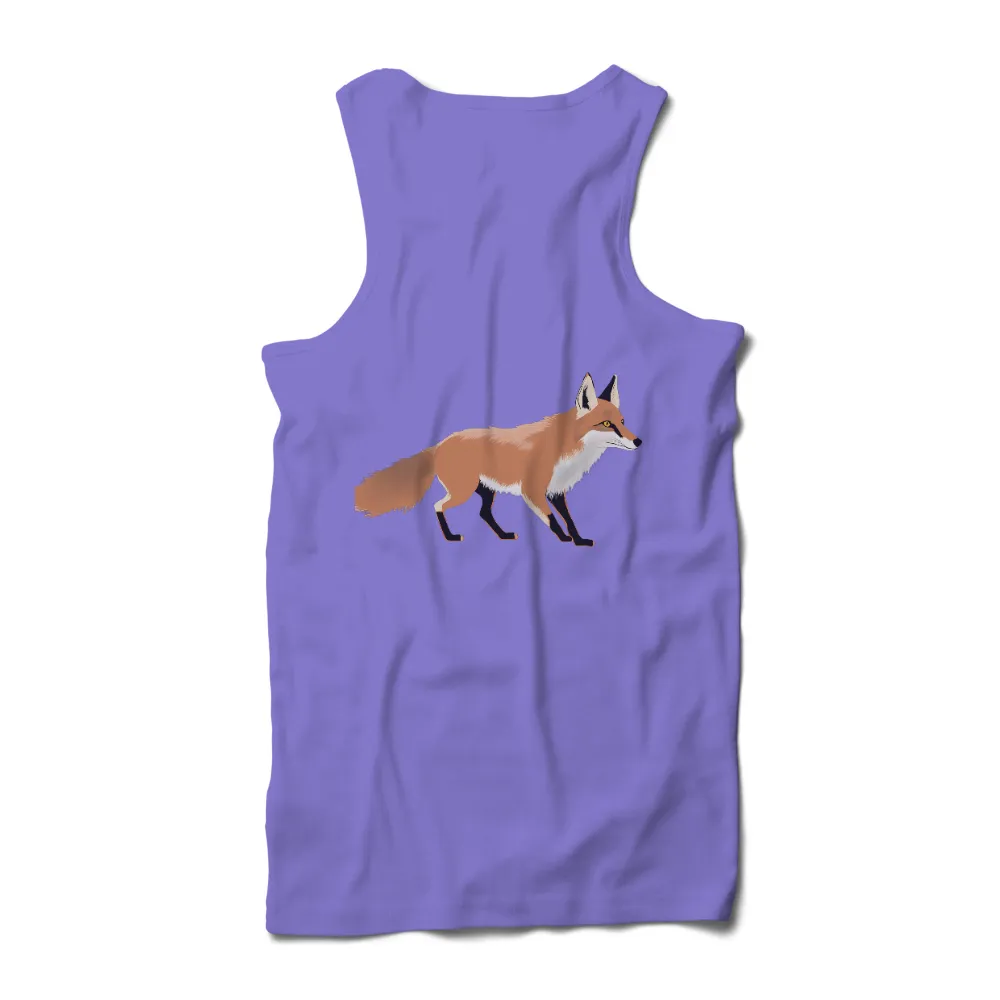 TShirt Design: The Wise Fox - Artistic Designs|reign forest fronds camp shirt