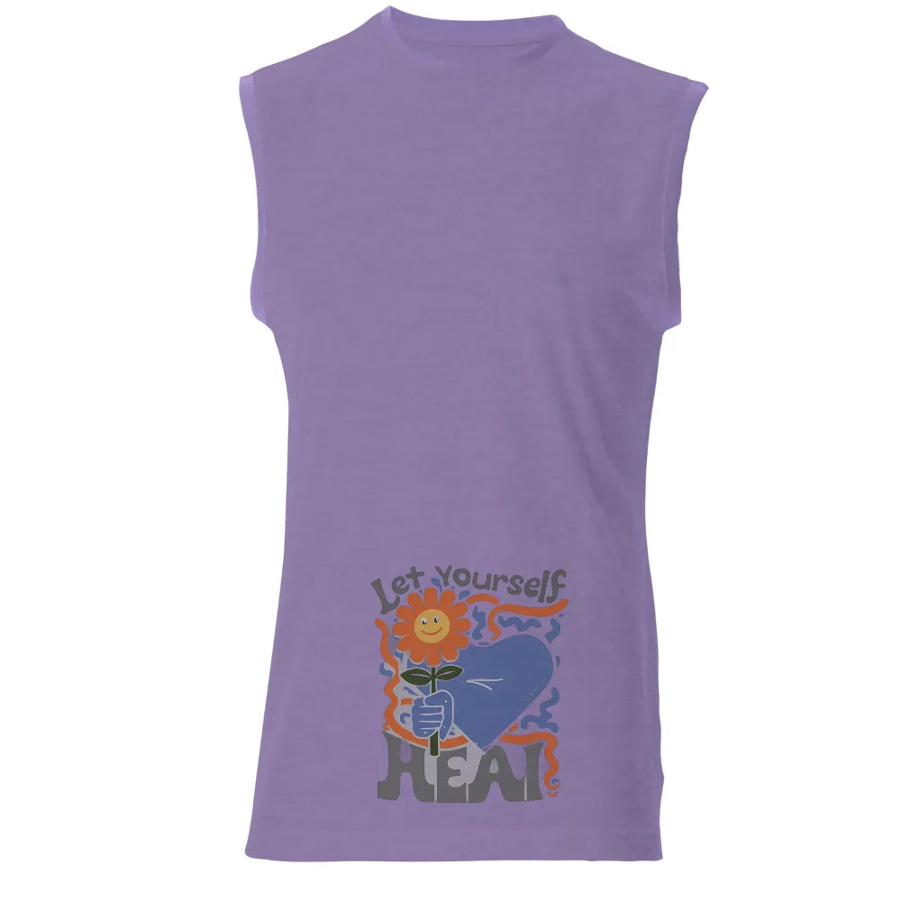 Customized Tee Shirts: Let Yourself Heal with Joyful Heart Design| healing heart