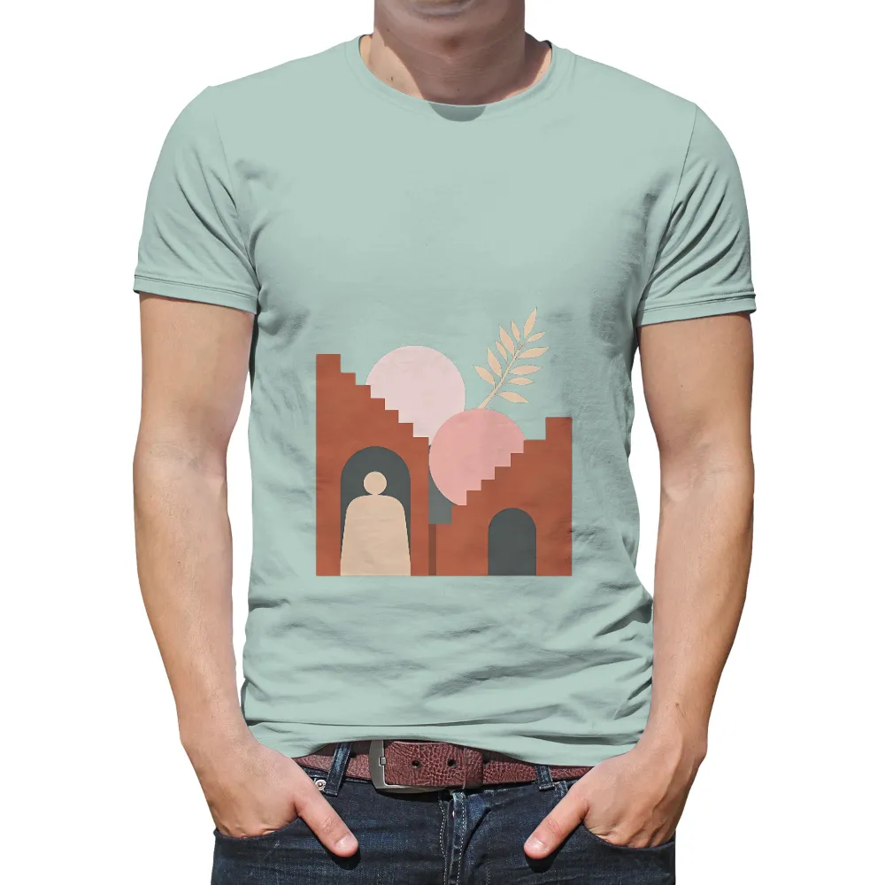 TShirt Printing: Journey Through Life's Archways|t shirt painting on nature