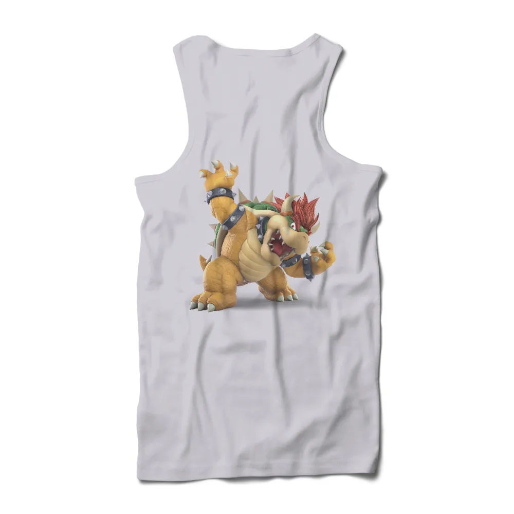 Bowser T-Shirt Design: A Force to Be Reckoned With|super mario john cena