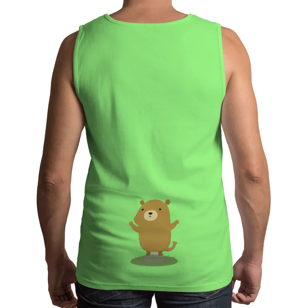 TShirt Printing: Celebrate Spring with Timmy the Friendly Groundhog|long spring shirts