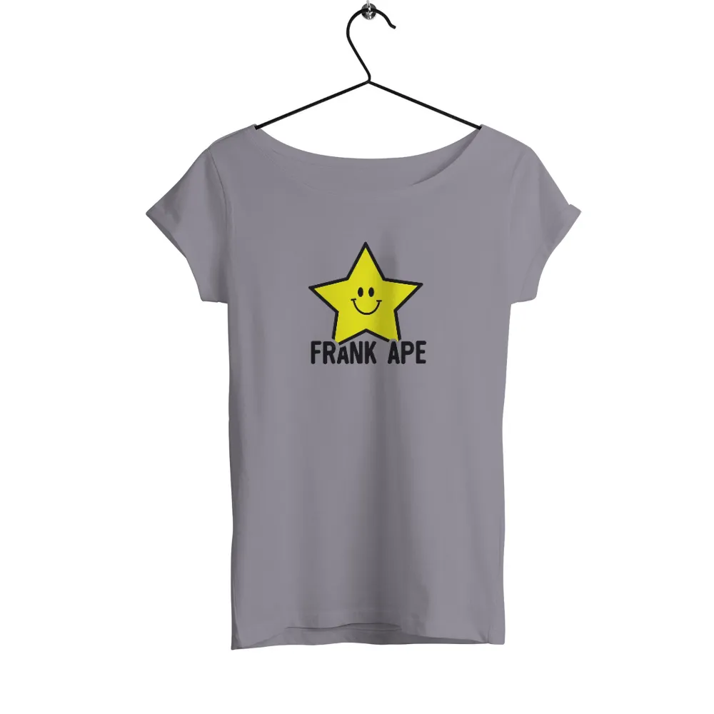 Customized Tee Shirts: Spread Joy with Frank Ape Star Design|big star tee animal crossing