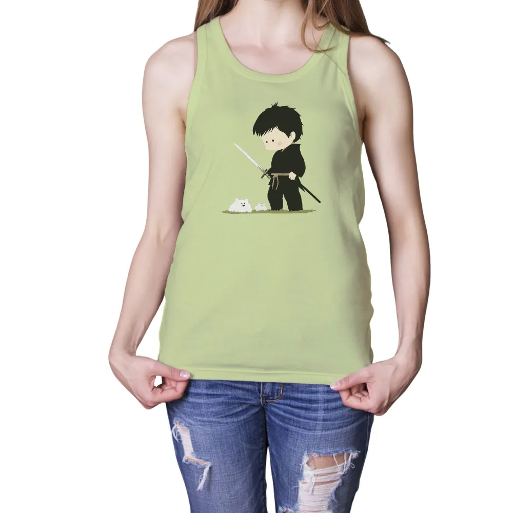 T-Shirts Pattern: Kaito the Ninja - Cute Anime Design|cute summer tops to wear with jeans