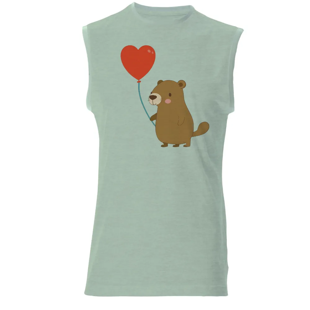 T-Shirts Custom: Ollie the Otter's Heart Balloon Adventure|love for damar 3 shirts