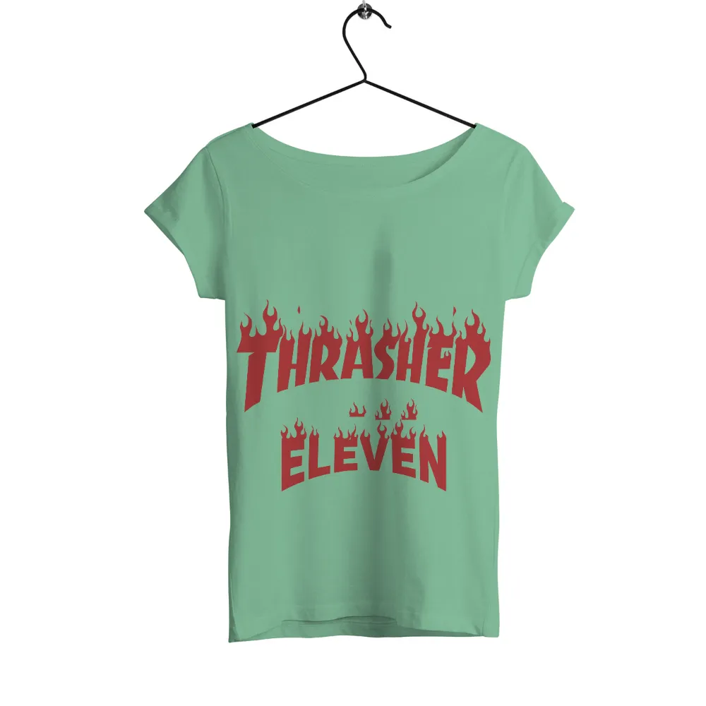 T-Shirts Custom: Thrasher Eleven - Skateboarding Spirit|bleached spirit shirts