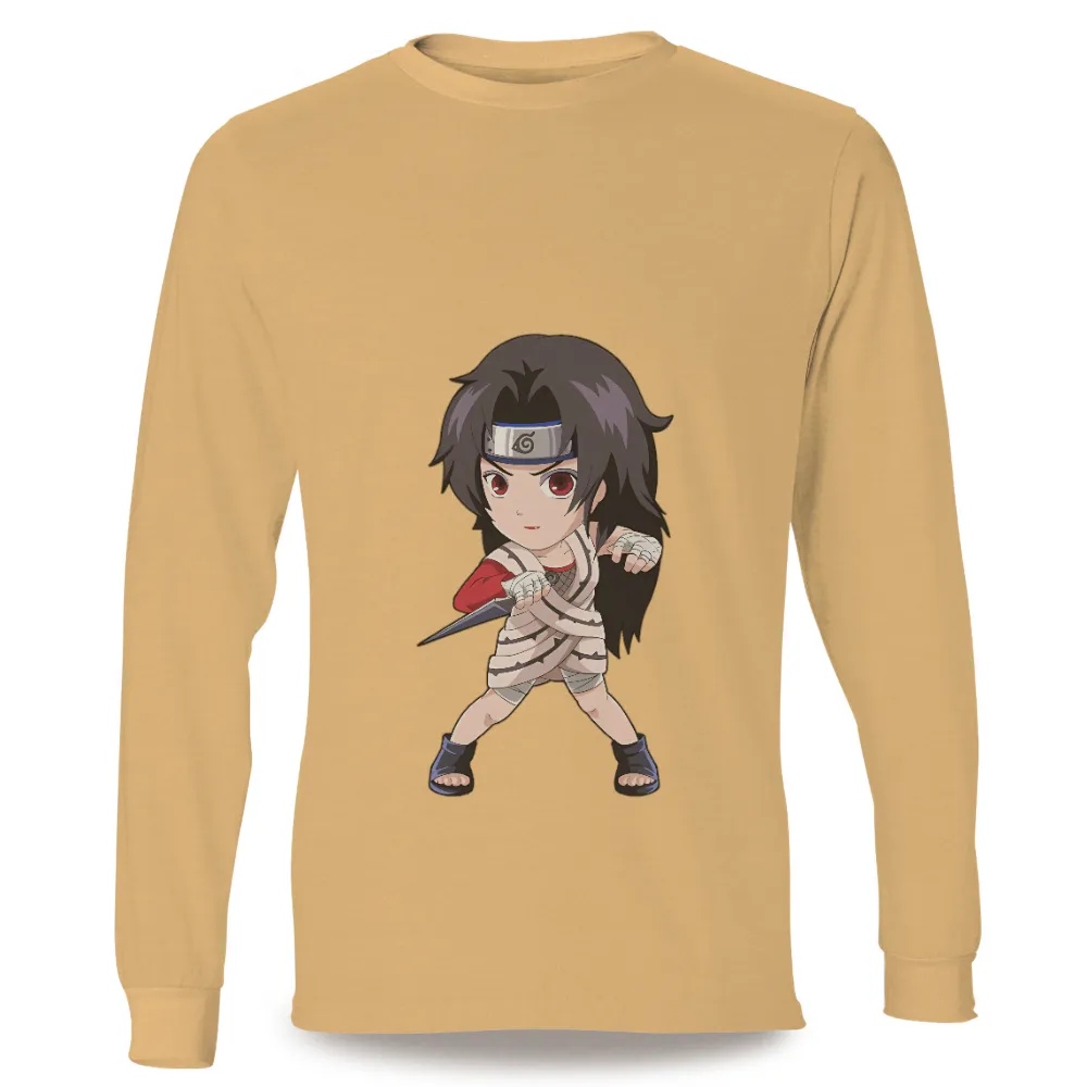 T-Shirts Pattern: Chibi Itachi Uchiha - Anime Character Design|ninja pants naruto